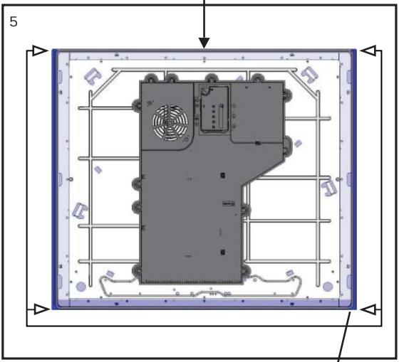 HOTPOINT KIX 644 B E - Installation of the safety washer - 5