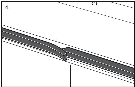 HOTPOINT KIX 644 B E - Installation of the safety washer - 4