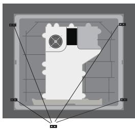 HOTPOINT KIX 644 B E - Fijación - 4