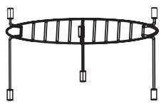 HOTPOINT MWHA 2824 B - Nazwy częsci i akcesoriów - 2