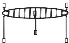 HOTPOINT MWHA 2824 B - Nombres de las piezas delorno y accesorios - 2