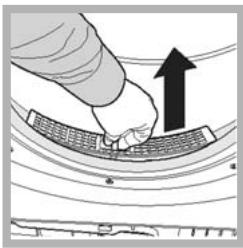 HOTPOINT TCD G51 AX - Clean the filter after each cycle - 2