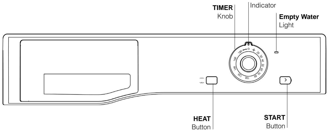HOTPOINT TCM80C 6P - Control panel - 1