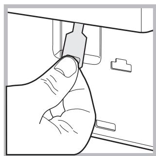 HOTPOINT WMD 752 SK - Opening the porthole door manually - 4