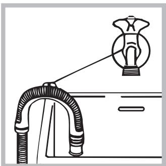 HOTPOINT WMD 752 SK - Aansluiting van de watertoevoerbuis - 4