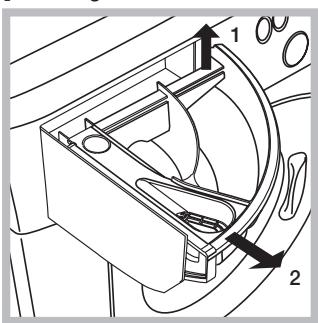 HOTPOINT WMUG 501 EU - Czyszczenie szufladki naŚrodki piorace - 1