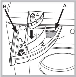 HOTPOINT WMUG 501 EU - Detergent dispenser drawer - 1