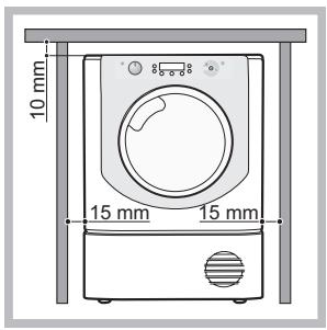 HOTPOINT AQC8 2F7 TM1 - Dónde instalar la secadora - 1