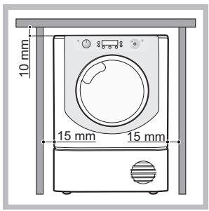 HOTPOINT AQC8 2F7 TM1 - Aufstellungsord des Wäschetrockners - 1