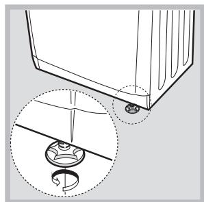 HOTPOINT AQC8 2F7 TM1 - Ausbrechtung des Wäschetrockners - 2