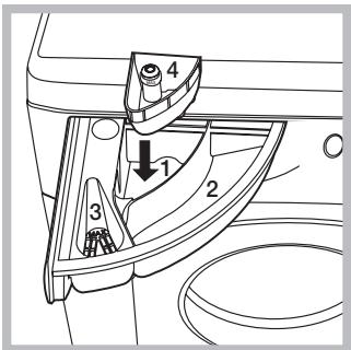 HOTPOINT AR6L 105 EX.M - Tiroir à produits lessiviels - 1