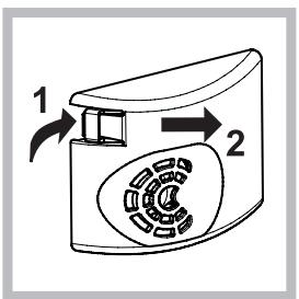 HOTPOINT BCB 31 AA V AI - Replacing the light bulb * - 1