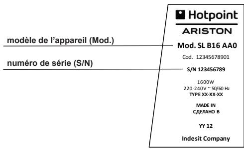 HOTPOINT CM TDC DSL0 - Signalez-lui : - 1