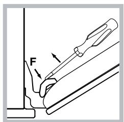 HOTPOINT FK 83 0 X/HA S - Nettoyage de la porte - 2