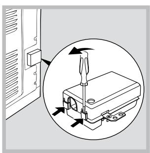 HOTPOINT FK 83 0 X/HA S - Montaje del cable de alimentacion electrica - 1