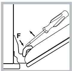 HOTPOINT FK 83 0 X/HA S - Limpiar la puerta - 2