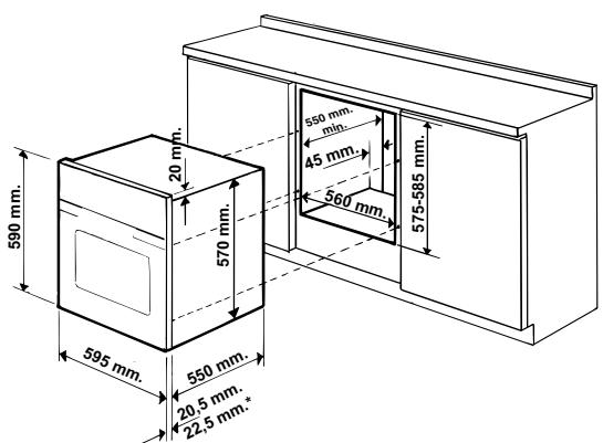 HOTPOINT FK 83 0 X/HA S - Positionnement - 1