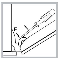 HOTPOINT FK 83 0 X/HA S - Backofentür reinigen - 2