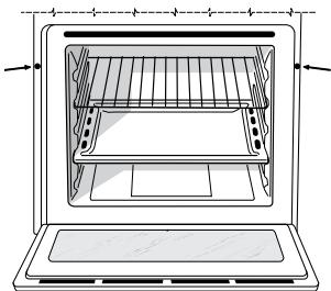 HOTPOINT FK 83 0 X/HA S - Centreren en bevestigen - 1