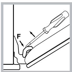 HOTPOINT FK 892EJ P 0 X/HA - ! The door of LED INSIDE models cannot be removed. - 3
