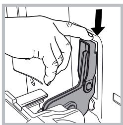 HOTPOINT FK1039ELP 0 X/HA - To remove oven door with soft closing hinges\*: - 6