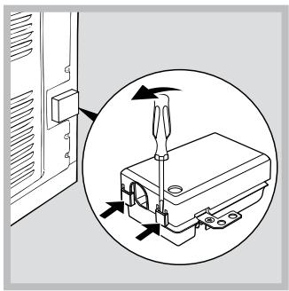HOTPOINT FK1039ELP 0 X/HA - Montaje del cable de alimentación eléctrica - 1