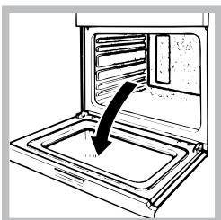 HOTPOINT FK1039ELP 0 X/HA - To remove oven door with soft closing hinges\*: - 1