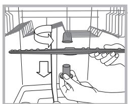 HOTPOINT LSFF 9M114 CX EU - Cleaning the spray arms - 1