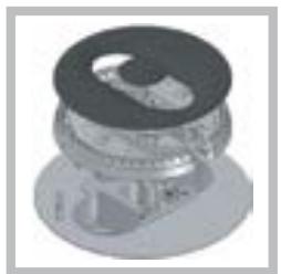 HOTPOINT PK 741 RQO GH - Replacing the nozzles on separate "double flame " burners - 1
