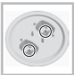 HOTPOINT PK 741 RQO GH - Substituição dos bicos do queimador de tripla coroa - 2