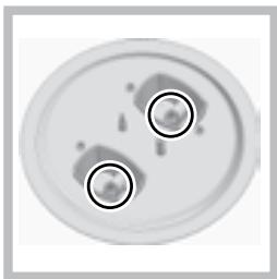 HOTPOINT PK 741 RQO GH - Replacing the Triple ring burner nozzles - 2