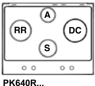 HOTPOINT PK 741 RQO GH - Remplacement des injecteurs du brûleur Triple couronne - 6