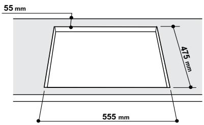 HOTPOINT PK 741 RQO GH - Fitting the appliance - 3