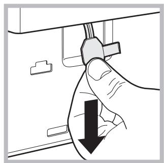 HOTPOINT PWAQ92F 29 FR - Opening the porthole door manually - 3