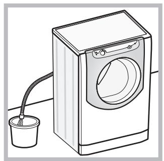 HOTPOINT PWAQ92F 29 FR - Opening the porthole door manually - 1
