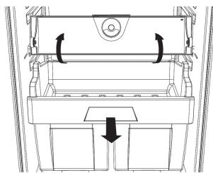 HOTPOINT BCB 7030 C AA - Rimozione del comparto Carne &amp; Pesce: - 1