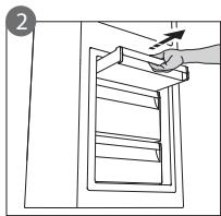 HOTPOINT BCB 7030 E C AA S - ATKAUSĒŠANA SALDĒTAVAS NODALĪJUMS (atkarībā no modela) - 1