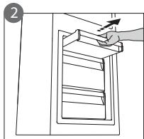 HOTPOINT BCB 7030 E C AA S - KAKO DA ODLEDITE ODELJAK ZAMRZIVAČA (u zavisnosti od modela) - 1