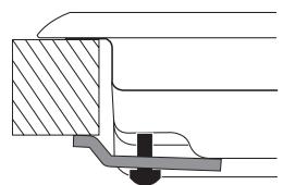 HOTPOINT FTGHL 641 D/EX/HA - Scheme de fixation des crochets - 2