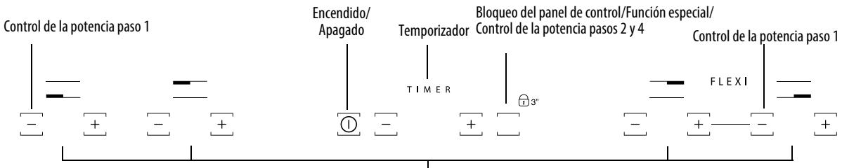 HOTPOINT KID 631 BLT F - Descripción del panel de mandos - 2