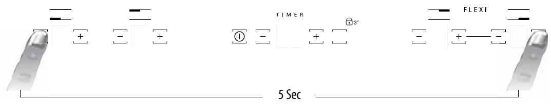 HOTPOINT KID 641 B F - Activation/deactivation of the acoustic signal - 1