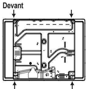 HOTPOINT PCN 641 IX/A - Scheme de fixation des crochets - 4