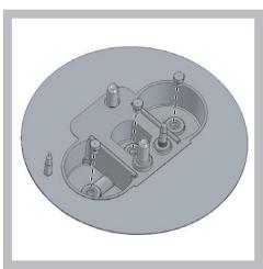 HOTPOINT PCN 641 IX/A - Sustitución de los picossen el quemador "doble llama" independente - 2