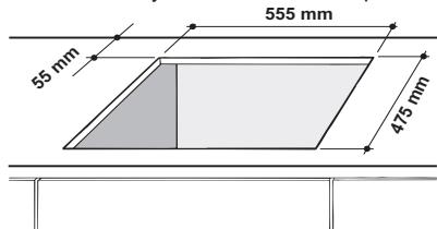 HOTPOINT PCN 641 IX/A - Fitting the appliance - 2