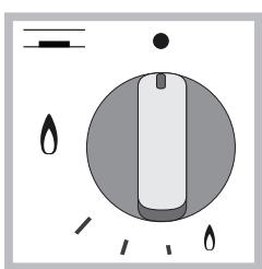 HOTPOINT PKL 641 D2/IX/HA - Discrete afregeling van de vlam - 1