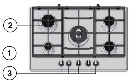 HOTPOINT PKL 641 D2/IX/HA - Geräteansicht - 1