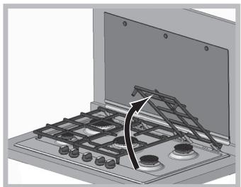 HOTPOINT PKL 641 D2/IX/HA - De onderdelen van de kookplaat reinigen - 1