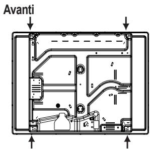 HOTPOINT PKL 642 IX/HA - Schema di fissaggio dei ganci - 4