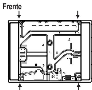 HOTPOINT PKL 642 IX/HA - Esquema para prender os ganchos - 4