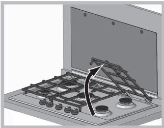 HOTPOINT PKL 642 IX/HA - Pulizia dei componenti del piano - 1